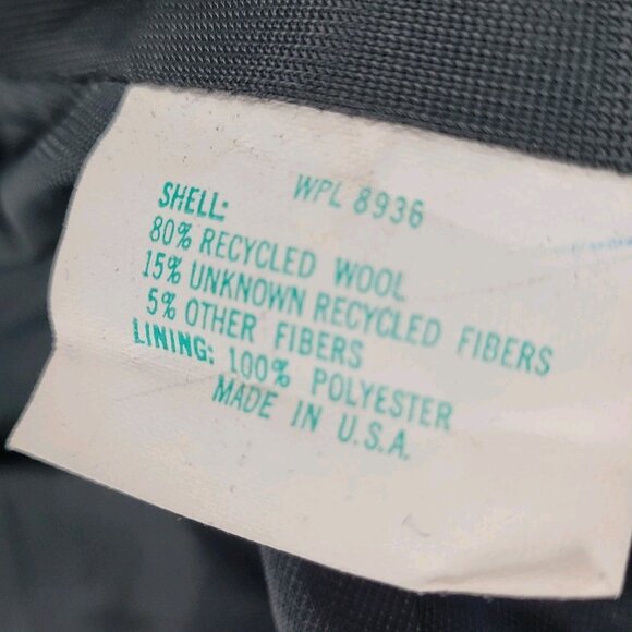 VTG DeLong Retro Purple Wool Hooded Varsity Letterman Jacket USA Made Size 40 - Picture 4 of 15